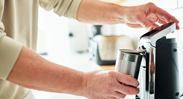 making coffee