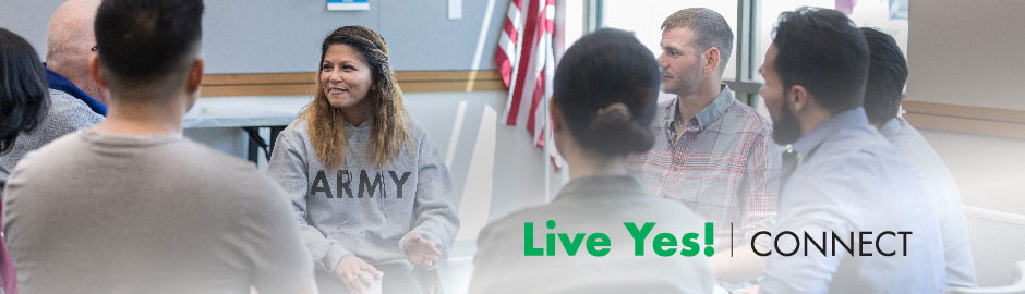 New: Virtual Veterans Live Yes! Connect Group