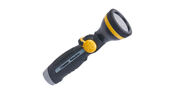 Boquilla recta con cabezal de ducha RelaxGrip® de Melnor®