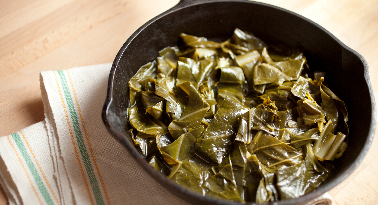Loaded Greens With Walnuts and Mushrooms