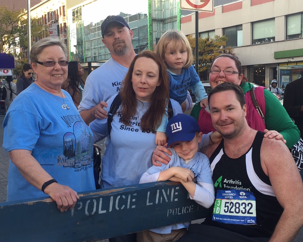 Arthritis Foundation NYC Marathon Runner