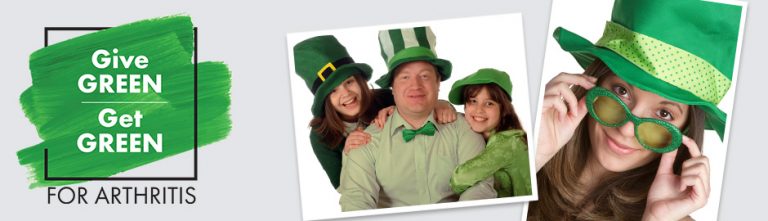 Give Green, Get Green for Arthritis
