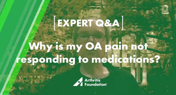 Expert Q&A: OA Pain Not Responding to Meds