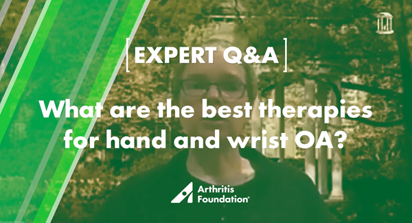 Expert Q&A: Best Therapies for Hand and Wrist OA