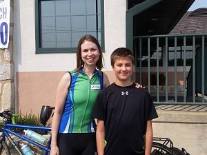 Jen y James - viaje en bicicleta por la artritis