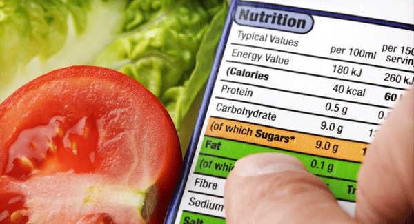 Cómo leer una etiqueta nutricional