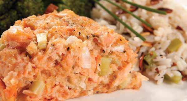 Salmon Oat Loaf 