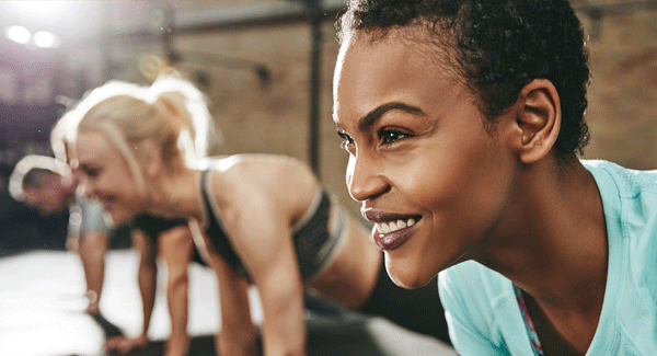 Women Exercising