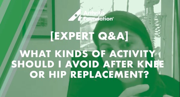 Expert Q&A: Activity After Knee and Hip Replacement