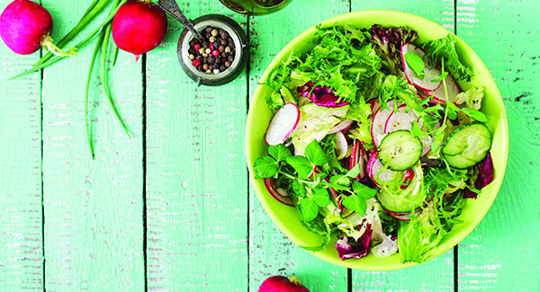 Bottom’s Up Green Salad