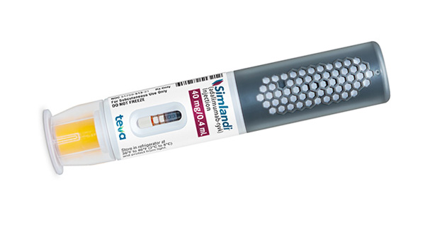 SIMLANDI (adalimumab-ryvk) Button-Free Autoinjector 