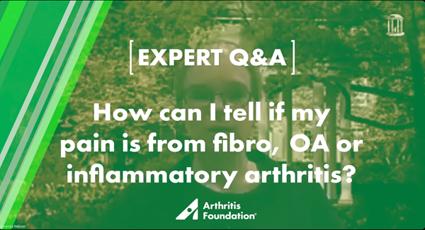 Expert Q&A: Telling the Difference Between Fibro, OA and Inflammatory Arthritis Pain