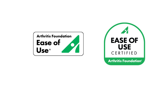 Look for the Ease of Use Seal