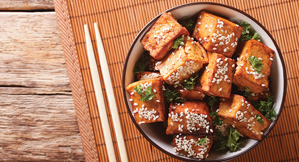 Sesame-Crusted Tofu