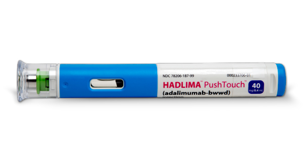 Dispositivo autoinyectable Hadlima PushTouch