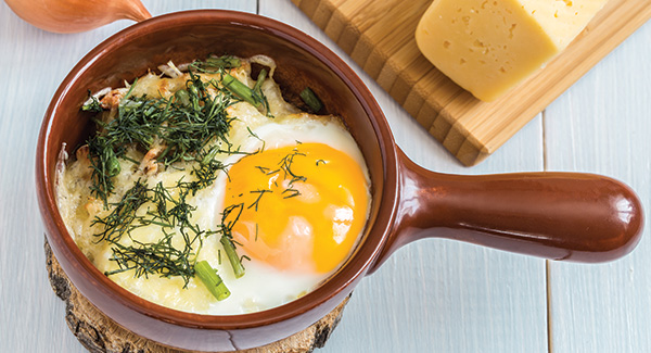Baked Eggs Provençale