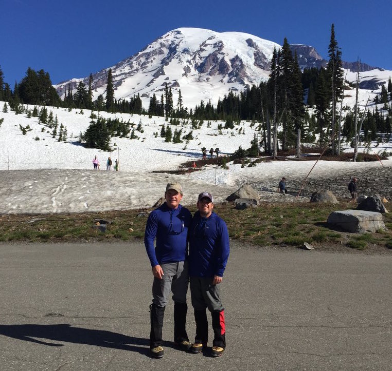 David Fortanbary Mt. Ranier Climb for Arthritis