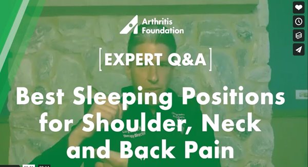 Expert Q&A: Best Sleeping Positions for Shoulder, Neck and Back Pain
