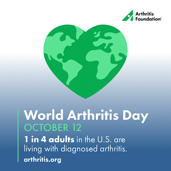 World Arthritis Day graphic