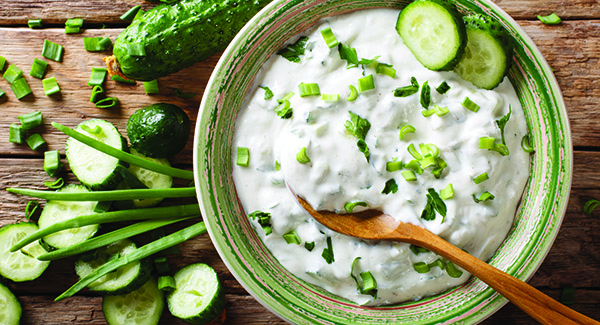 Salsa para mojar de vegetales india
